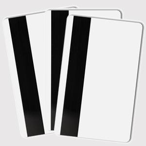 Magnetic-Stripe Cards With 3 Colour Logo (Pack of 25)